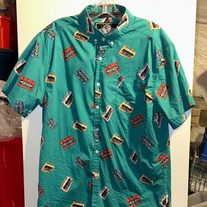 Five Points Men’s Button Down Shirt (Large)